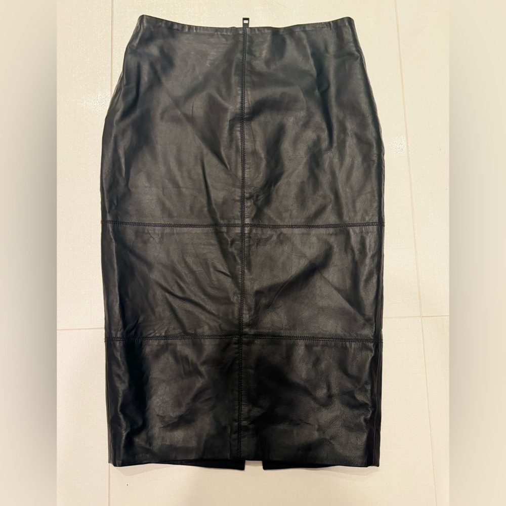 Nasty Gal Women’s Leather Pencil Skirt Size Small